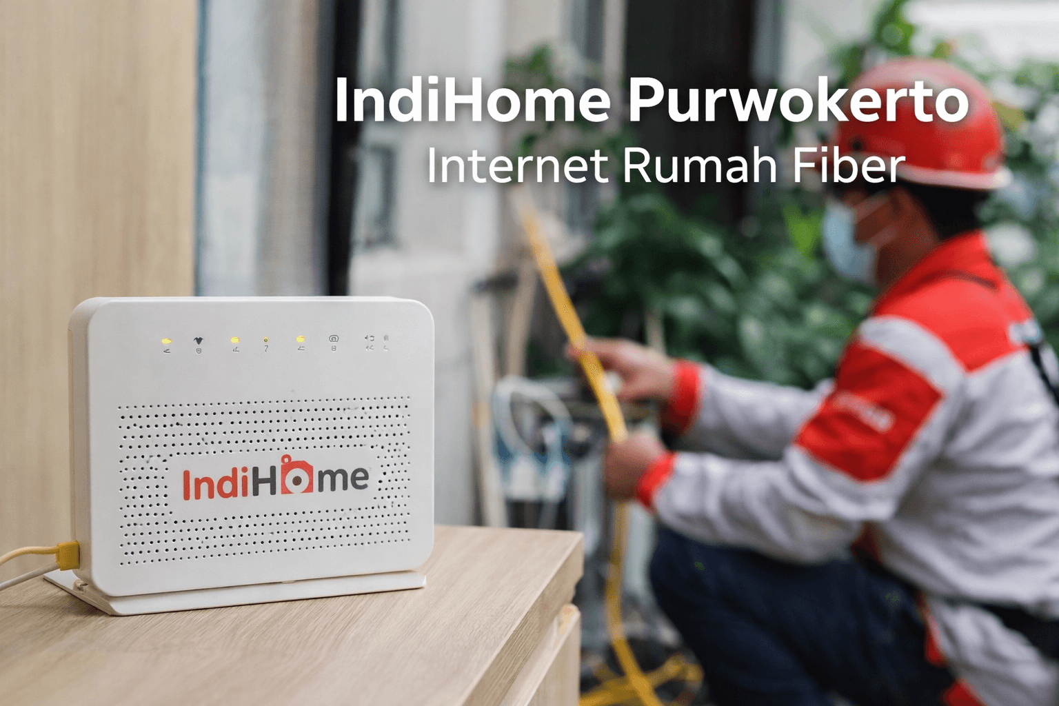 IndiHome Purwokerto layanan internet rumah fiber