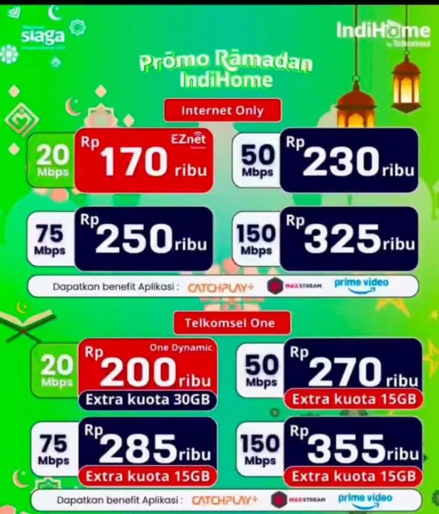 Promo IndiHome Purwokerto 2026 paket internet rumah terbaru